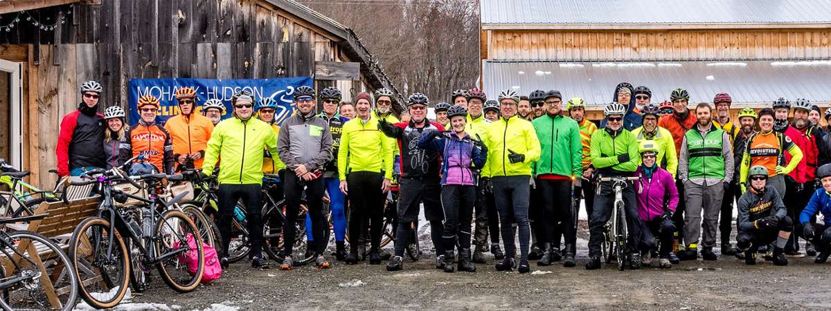 Large Group of Cyclists Photo