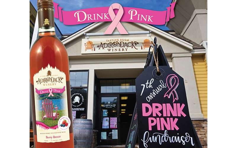 Drink Pink at Adirondack Winery's Tasting Rooms
