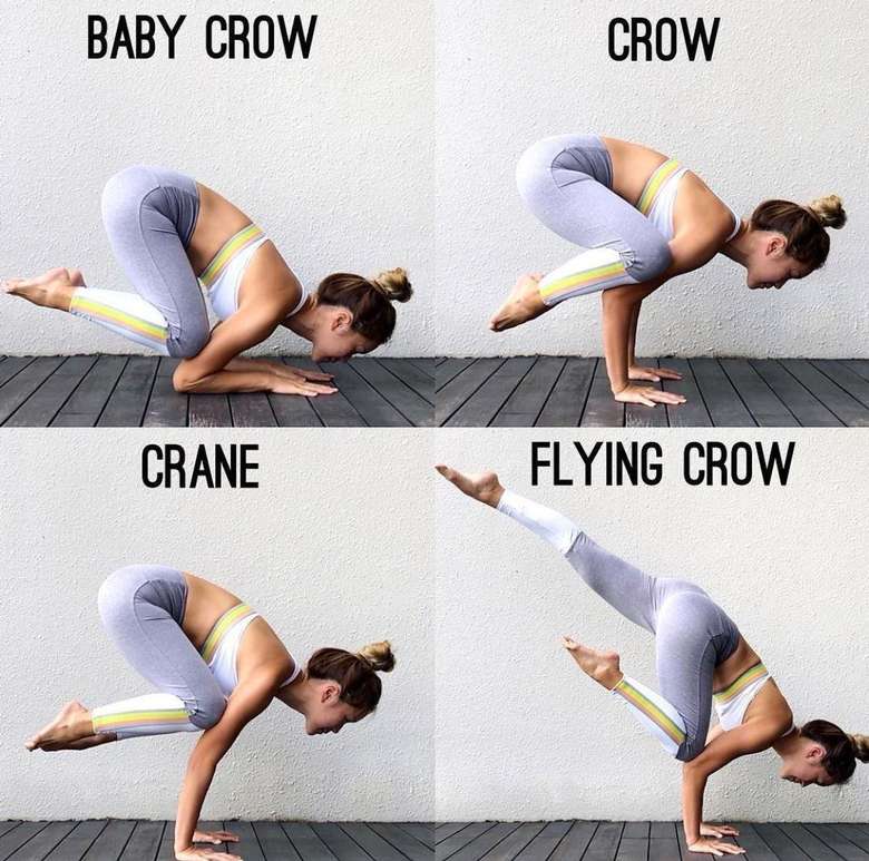 How to do a Baby Crow Yoga Pose - Arm Balance Series with Kara Andrea -  YouTube