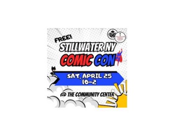 stillwater comic con logo