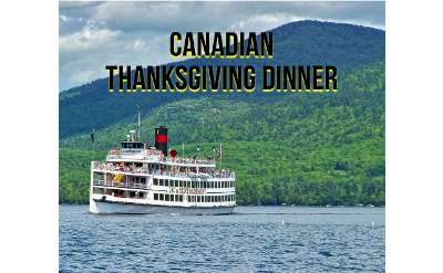 cruise ship with text canadian thanksgiving dinner
