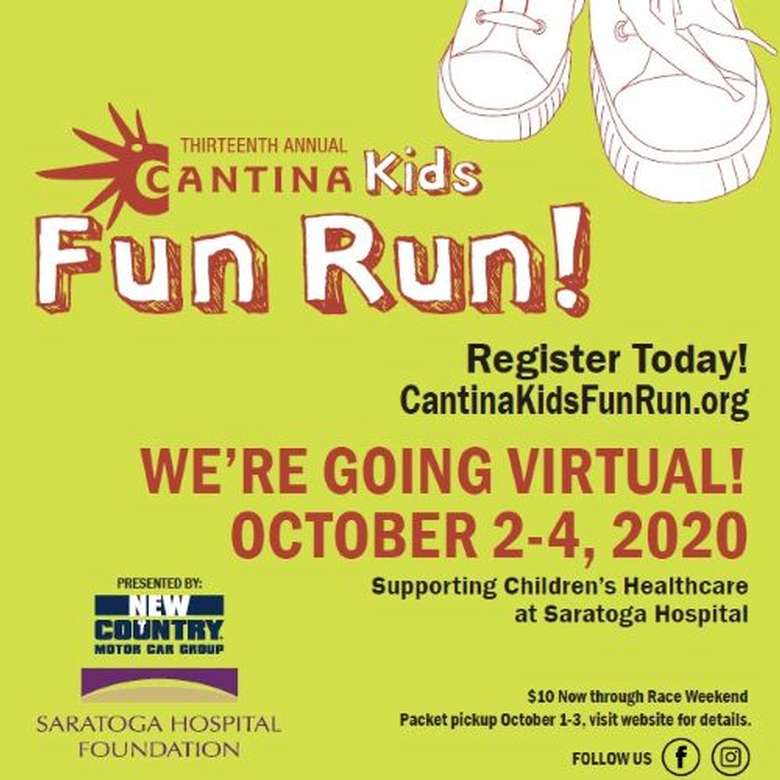 Virtual Cantina Kids Fun Run Friday, Oct 2, 2020 until Sunday, Oct 4