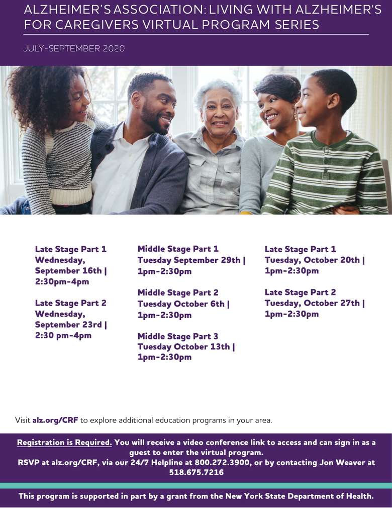 Living with Alzheimer's for Caregivers
