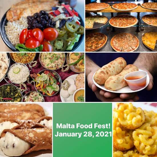 2nd Annual Malta Food Fest Thursday, Jan 28, 2021 Saratoga Springs