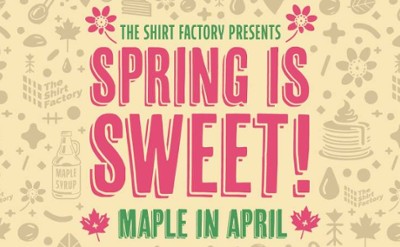 spring is sweet maple in april