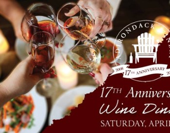 adirondack winery 17th anniversary dinner