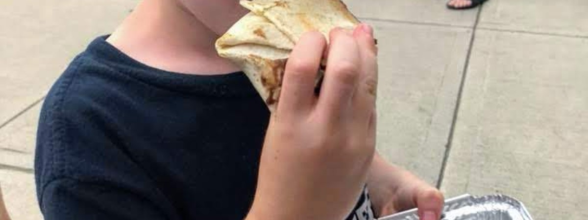 kid at Take a Bite