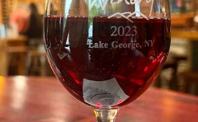 Enjoy a glass of hand-crafted wine at Ledge Rock Hill Winery!