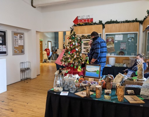 inside holiday event