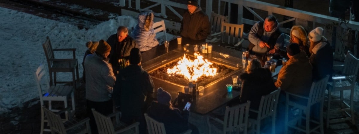 ice bar fire pit