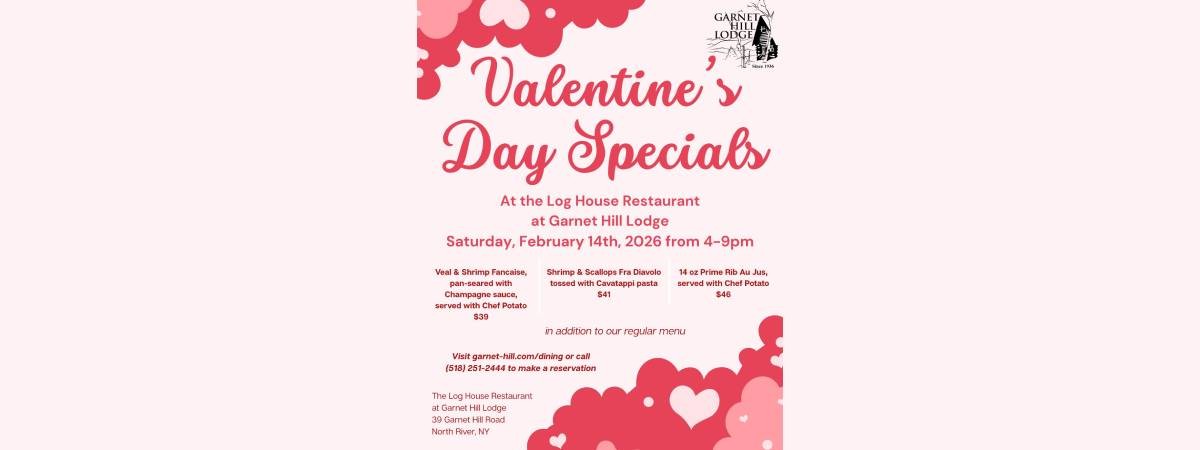 valentines day menu