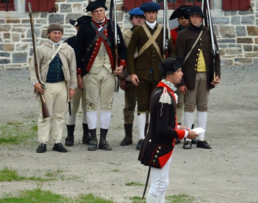 fort ti soldiers