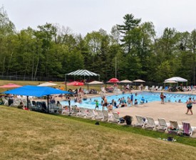 people at community pool