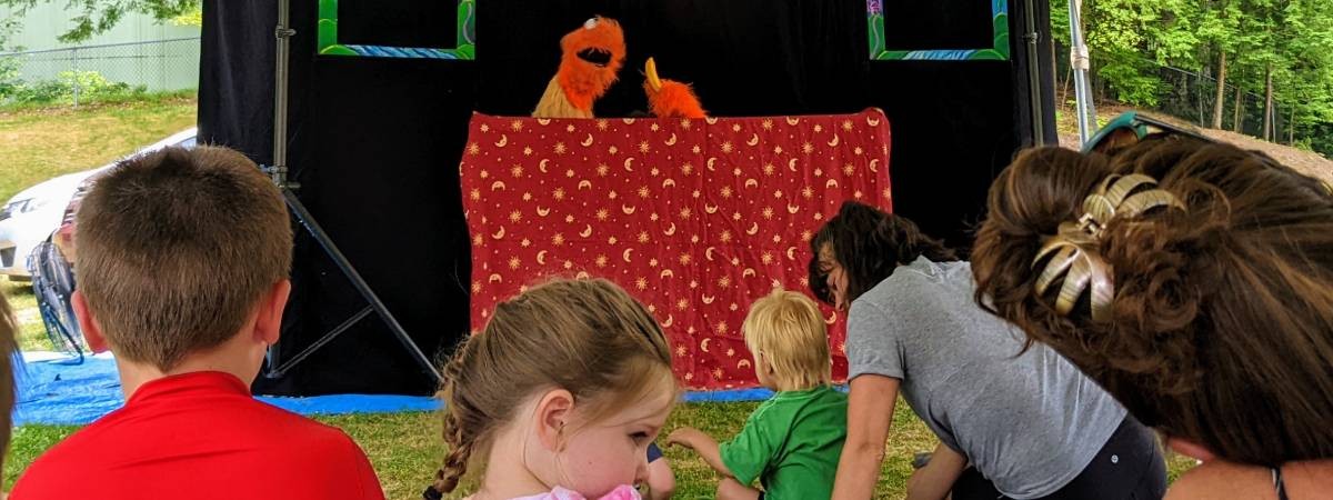 puppet people show