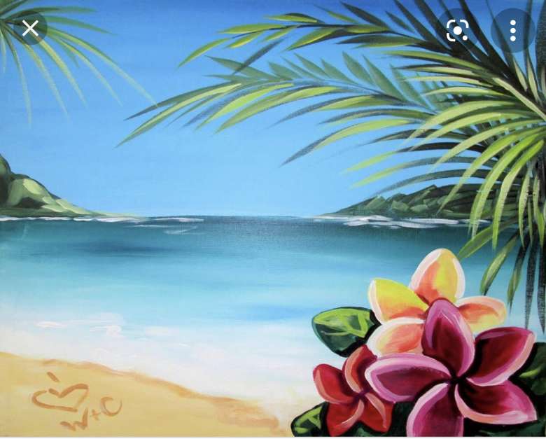 Life's a Beach Paint and Sip Event Saturday, Jul 16, 2022 New York