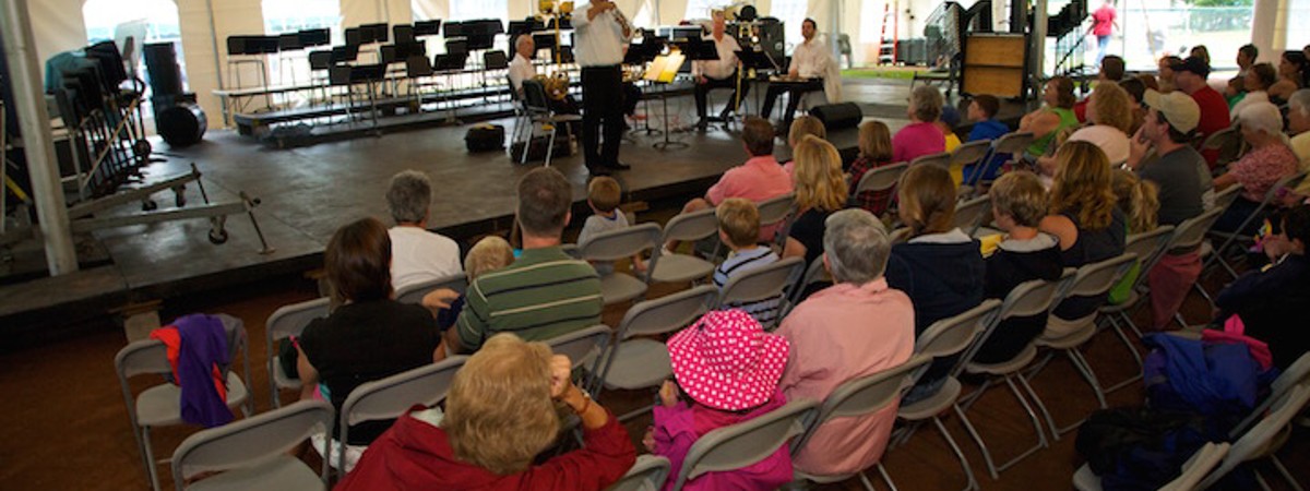 Children's concert at Arrowhead Park