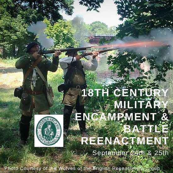 18th Century Military Encampment & Battle Reenactment Saturday, Sep
