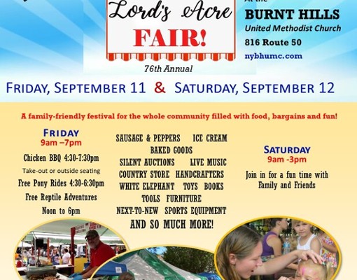 Lords Acre Fair Poster