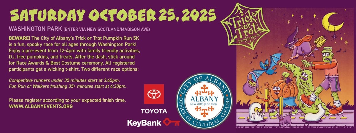 trick or trot 5K promo