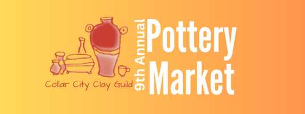 pottery market display