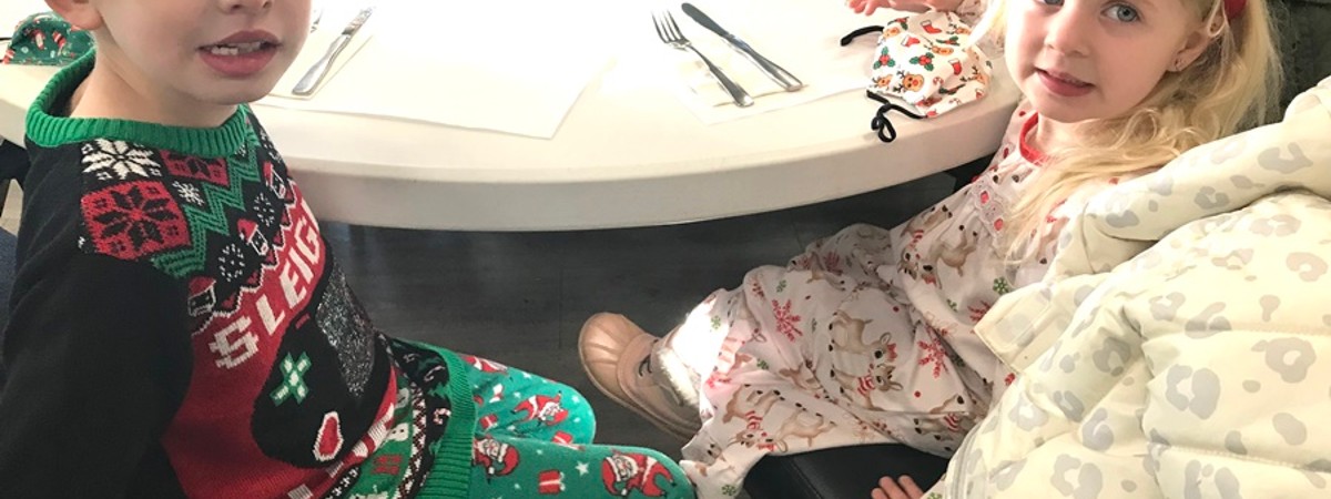 Kids love the breakfast and visiting with Santa (and the Mrs.)!