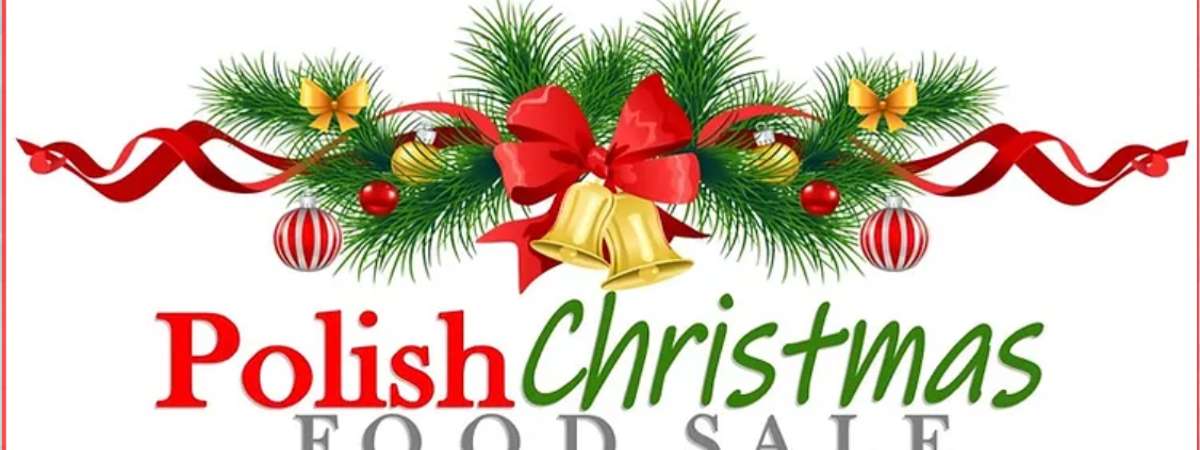 Christmas Food sale with wreath