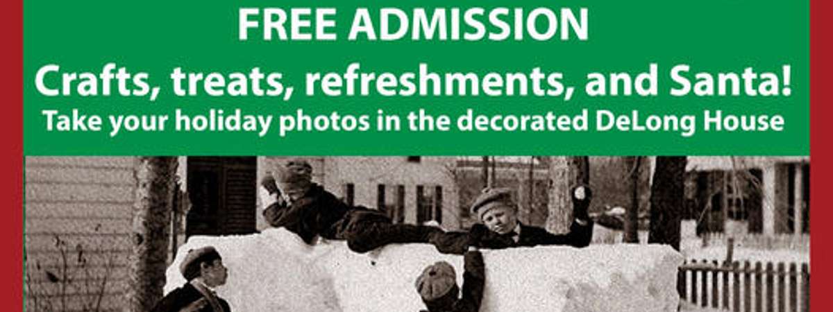 holiday open house at chapman museum december 16 10am to 4pm free