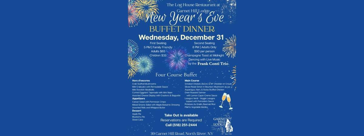 new year's eve buffet