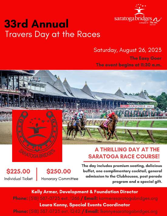 33rd Annual Travers Day at the Races Saturday, Aug 26, 2023