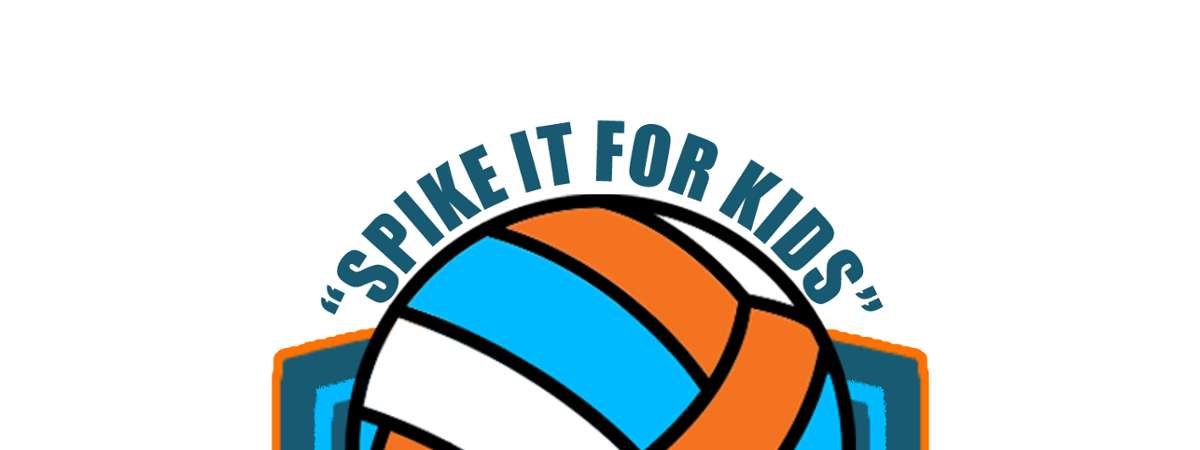 "Spike It For Kids" Tournament Logo.