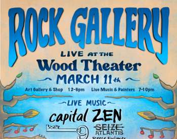 rock gallery event poster