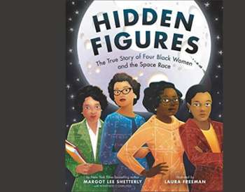 hidden figures picture book with four women on cover
