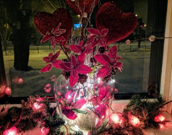 valentine's day display