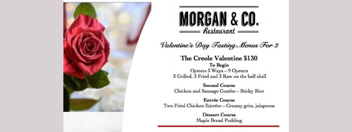 valentine's menu