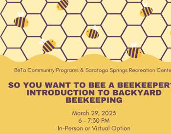 Introduction to Backyard Beekeeping (virtual or in-person)