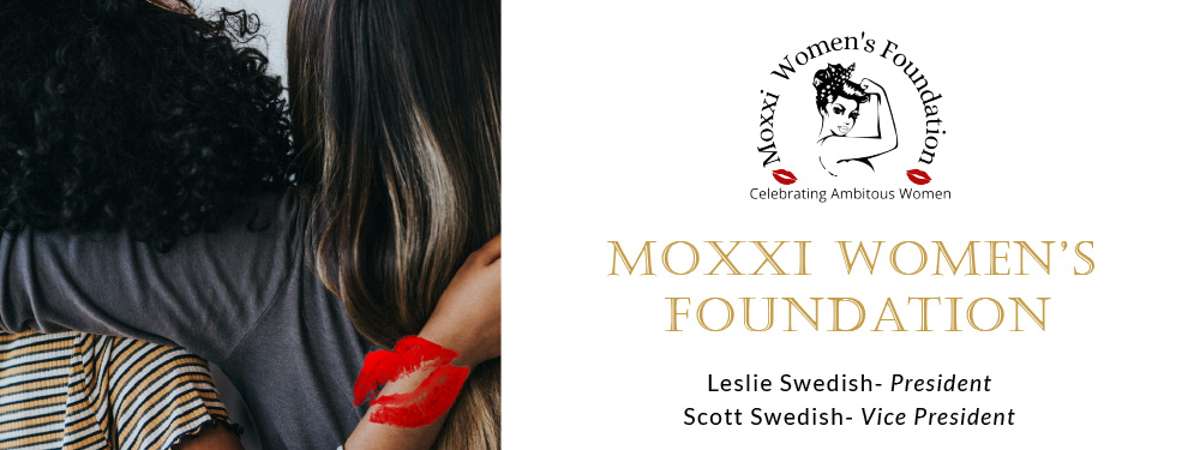 moxxi women's foundation logo and info