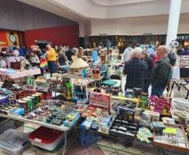 Jan 22 flea market at Wilton Mall