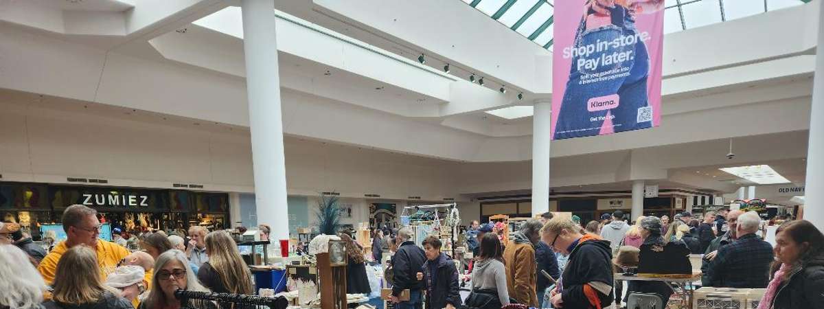 Jan 22 flea market at Wilton Mall