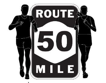 Annual Route 50 Mile Road Race logo