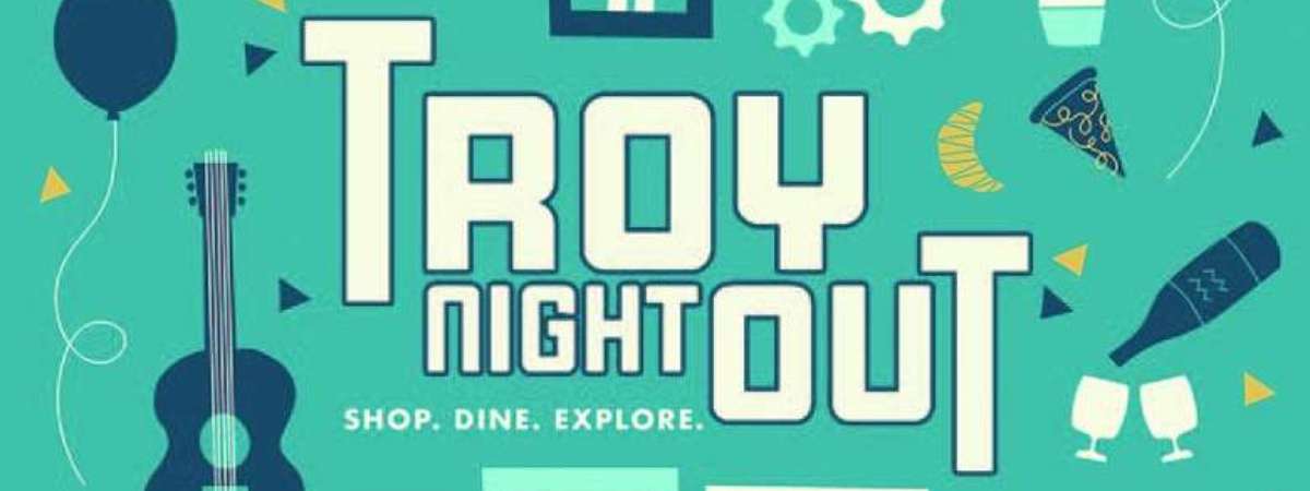 Troy Night Out Logo