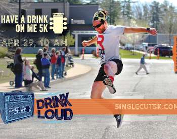 SingleCut 5k race - man running