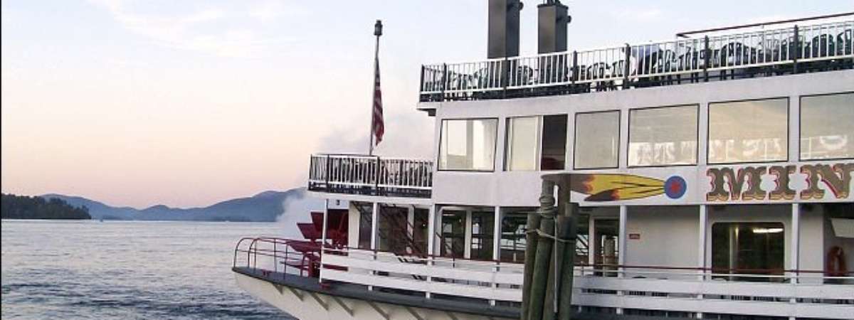 steamboat in the water