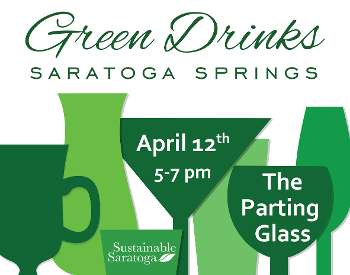 April Green Drinks flyer
