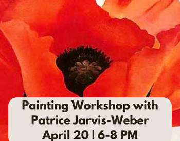 Painting with Patrice Jarvis-Weber flyer