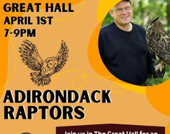 adirondack raptors event poster