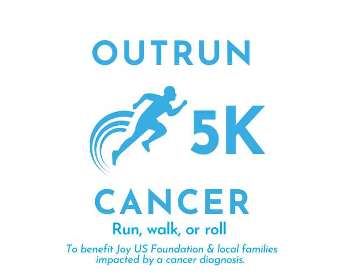 Outrun Cancer 5K logo