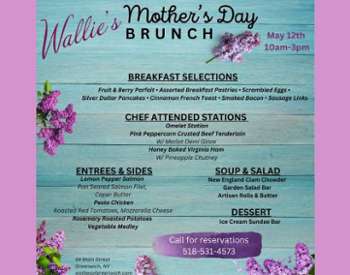 mother's day menu