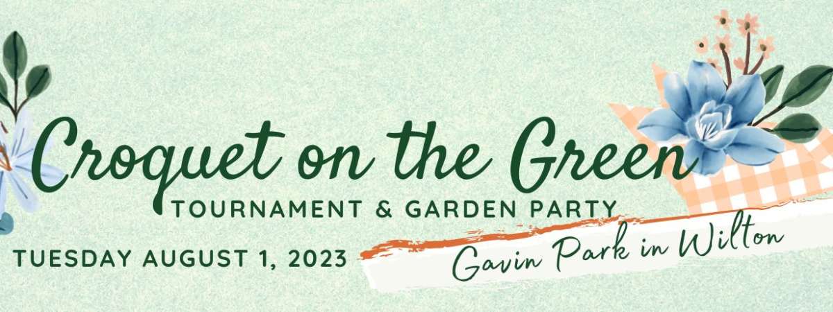 Croquet on the Green 2023 logo