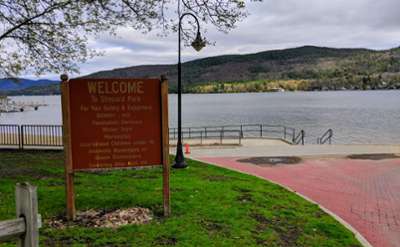 welcome to shepard park sign