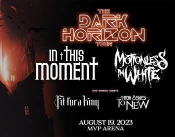In This Moment & Motionless In White: The Dark Horizon Tour flyer